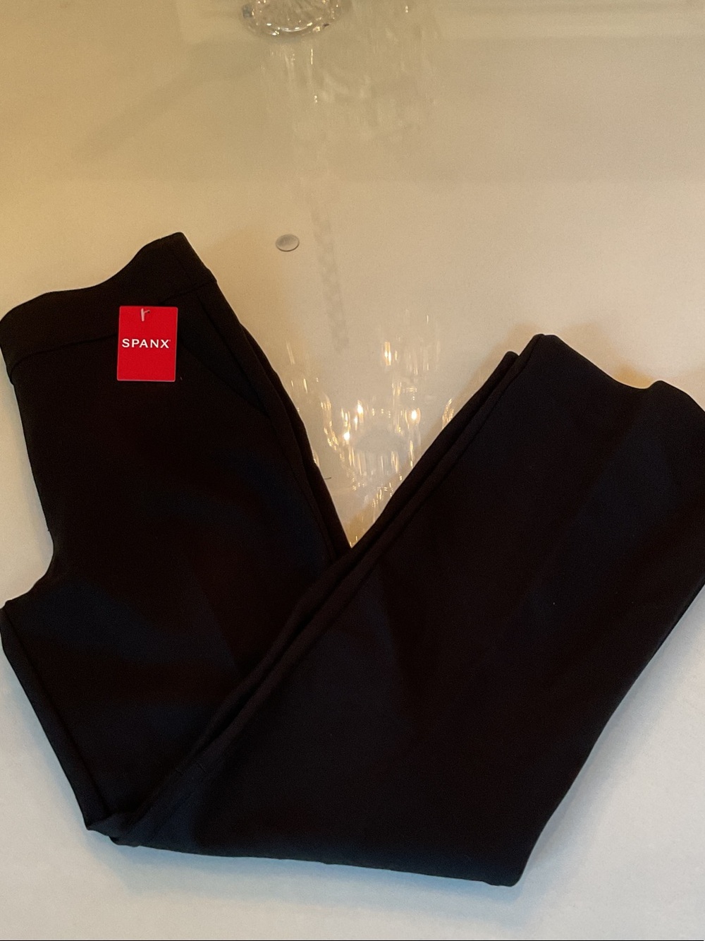 SPANX Black High-Rise Sculpting Leggings size small NWTS